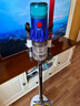 戴森（DYSON）【国家补贴15%】V12 Detect Slim Fluffy轻量高端吸尘器 光学探测微尘 140AW强劲吸力 除螨 蓝色 实拍图