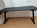 木藝生原创电脑桌台式家用办公书桌卧室电竞桌椅套装碳纤维竞技游戏桌子 高端玩家M9系碳纤维25mm手工斜面 长160宽70高75cm 实拍图