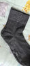 100%纯棉老人松口袜子男女加大码秋冬加厚宽松不勒脚防臭月子袜4 男灰40-46【纯棉宽松口】 5双 均码 薄棉加大码松口 实拍图