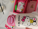 杯具熊双饮开口笑儿童保温杯316内胆小学生吸管杯宝宝水杯 双饮HelloKitty600ml 免费刻字 实拍图