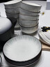 玺垚碗碟套装家用釉下彩饭碗家用简约现代2025新款陶瓷碗盘筷餐具套装 现代时光2人汤碗  14件套 实拍图