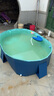 西哈泳士免充气折叠儿童游泳池家用室外小孩婴儿游泳桶成人大型户外支架 2.1米【入门套餐】免充气泳池 实拍图