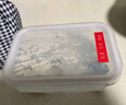 乐扣乐扣 大容量耐热密封玻璃保鲜盒 便当餐盒零食品水果盒 带饭包 750ml 实拍图