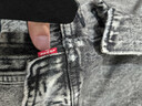 Levi's【特价来袭】李维斯情侣时尚哈灵顿风美式翻领牛仔夹克外套 灰色 A5782-0004 M 实拍图