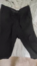 帝宾泽大码西裤男加肥加大商务正装胖子宽松直筒黑色西装长裤 黑色 5XL 实拍图