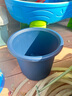 爱丽思（IRIS）Deepot花盆加厚树脂控根圆口绿萝绣球蔷薇月季塑料花盆 10号蓝色(口径约32.8cm)无盆托 实拍图