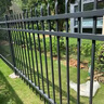 锌钢围墙护栏工厂学校别墅庭院围墙隔离铁艺栏杆围挡围栏栅栏户外 1米高*1米长二横梁标价为1米价 实拍图