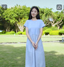 无印良品（MUJI）女式 凉感 短袖连衣裙 女装裙子25年夏季连身裙凉感物语 BC2LKA5S 灰色 L (165/88A) 实拍图
