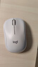 罗技（Logitech）M221 轻音鼠标 无线鼠标 办公鼠标 对称鼠标 带无线微型接收器 米白色 实拍图
