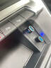 奥迪2021款A6L/A8L/A4L/Q3车载Typec转USB充电转换器数据线转接头U盘传输 奥迪3.0高速转换器【炫酷黑】带灯款 实拍图