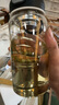 LOCKZI吨桶吨耐高温100度食品级开水防摔茶水分离玻璃泡茶杯大容量水杯 [茶网+杯套] 800ml 高硼硅防爆 实拍图
