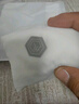 京东京造【纯棉100%】6双男式短袜10A抗菌休闲透气袜子船袜 黑白 实拍图