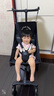 小虎子多口袋婴儿推车超大储物空间轻便折叠溜娃神器T18炭黑色多口袋版  实拍图