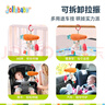 jollybaby新生婴儿玩具手摇铃牙胶玩偶兔子安抚巾礼盒套装 儿童满月礼物 实拍图