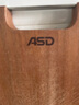 爱仕达（ASD）菜板进口乌檀木99%抗菌砧板整木加大加厚双面防霉面板40*28*2.5cm 实拍图