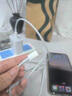 雄晟5v2a充电头usb双口快充插头数据线适用苹果华为小米安卓台灯小风扇耳机电源适配器多口手机充电器 2米6A苹果套装 实拍图