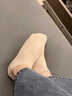 361°7A抗菌春夏季男士运动袜子耐磨防臭吸汗棉袜休闲袜透气中筒跑步袜 纯棉款【5双装白】 抗菌抗起球 实拍图