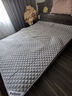 罗兰家纺 抗菌床垫软垫家用可水洗薄款席梦思保护垫 可折叠防滑垫被褥四季 抗菌防滑保护垫灰色 150x200cm【抗菌环保 双重防滑】 实拍图