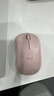 罗技（Logitech）M221轻音鼠标 无线鼠标 办公鼠标 对称鼠标 带无线微型接收器 茱萸粉 实拍图