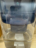 飞利浦（PHILIPS）净水壶 滤水壶 家用过滤壶 厨房自来水过滤器 滤水器 过滤器滤芯 便携净水杯 AWP2814蓝色/白色 【4.2L蓝色】一壶2芯 专家版 实拍图