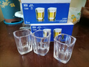 山點水酒杯二两白酒杯一口小号家用玻璃洋酒烈酒杯套装子弹杯分酒器 加厚白酒杯 70ml 6只 实拍图