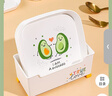拜杰吐骨碟九件套 家用水果盘零食干果盘客厅收纳盘餐桌残渣吐骨盘 实拍图