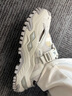 斐乐（FILA）FUSION斐乐潮牌女鞋运动凉鞋新款休闲运动鞋硬糖凉鞋 桦树银-SB 37.5 实拍图