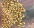 金小貅黄金转运珠999足金小金珠3D硬金路路通手串配珠DIY小孩手绳串珠 6mm[光面]0.3-0.32g加厚版 实拍图
