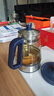 容声（RONGSHENG）容声（RONGSHENG） 煮茶器养生壶烧水壶黑茶蒸汽喷淋式玻璃壶304不锈钢电热水壶全自动电煮茶壶器 蓝色四挡调控【保温款】 1L 实拍图
