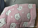 【限时促销】卡通宠物垫子猫咪狗狗被子加厚盖毯冬季保暖猫窝狗窝 随机款 3号40*60（适合10斤） 实拍图