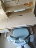 护童（Totguard）儿童学习桌椅套装升降学生桌 星辰1号Pro120cm+G901pro蓝+80cm灯 实拍图