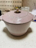珐宝（staub）法国进口珐琅铸铁奶锅汤锅炖锅煎炒锅具饭釜锅夜樱粉16cm 1021929 实拍图