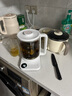 米家小米养生壶烧水壶恒温电热水壶煮茶壶泡茶器一体机304不锈钢米家小白壶 家用办公室 附茶漏N1 1.5L 实拍图