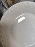 京东京造 盘子 乔迁之喜瓷器碟餐具套装家用 浮雕枫丹白露 餐盘8英寸*2 实拍图