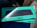罗技（Logitech）MK120 键鼠套装 有线键鼠套装 办公键鼠套装 电脑键盘 USB即插即用 全尺寸 黑色 实拍图