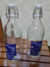 喜碧（Scybe）玻璃酒瓶泡酒容器空瓶密封泡酒瓶子自酿酒瓶玻璃瓶温顿1.1L2只 实拍图