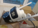 纽曼无线家用AI摄像头手机远程监控器360度无死角带夜视全景全彩追踪语音农村室外户外防水旋转球机 实拍图