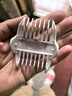 babycare婴儿理发器整机防水低音自动吸发儿童剃头发礼盒宝宝专用 海雾蓝 实拍图