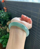 慕侨西“荷风浅”缅甸高端翡翠玉手镯子女款宽边油青真玉石美人镯处理 “荷风浅”翡翠手镯 60mm-61mm（现货现发） 实拍图