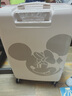 新秀丽（Samsonite）行李箱25英寸拉杆箱迪士尼米奇扩容旅行箱AF9米色托运密码箱 实拍图
