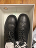 拔佳牛津鞋女2024秋新款英伦羊皮布洛克小皮鞋45019CM4 黑色 37 实拍图