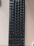 罗技（Logitech）MK220 键鼠套装 无线键鼠套装 办公键鼠套装  多媒体键鼠套装 带无线2.4G接收器 黑色 实拍图