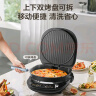苏泊尔（SUPOR）电饼铛 上下盘可拆洗 家用智能电饼档双面加热 三明治早餐机煎烤机 36mm加深抗菌烤盘 JD30RQ807 实拍图