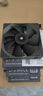 Thermalright(利民) TL-G12RB 黑色12cm机箱风扇 液压轴承 4PIN PWM风扇 串接PWM接头 反出风设计 1500调速风扇 实拍图