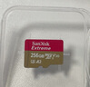 闪迪（SanDisk）256GB TF(MicroSD)内存卡 4K极速金卡A2 V30 U3行车记录仪 运动相机无人机 监控存储卡 读190MB/s 实拍图