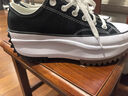 匡威（Converse）官方 Run Star Hike低帮帆布流星厚底鞋黑色168816C 黑色/168816C 38 实拍图