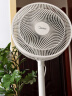 美的（Midea） 电风扇 家用风扇7叶落地扇立式轻音节能大风量电扇台扇迷你扇台立两用转页扇 【国家补贴丨7叶劲风 百万单品】 SAF30AC 家用落地扇 实拍图