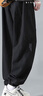 顶峰保罗（Dingfengbaoluo）工装裤男款秋季宽松休闲长裤束脚大码男生运动YK537黑色XL 实拍图