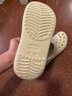 crocs檀健次推荐款经典泡芙洞洞鞋|207521 骨白色-2Y2 37/38(230mm) 实拍图
