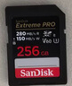 闪迪（SanDisk）256GB SD内存卡 6K视频 V60 U3 C10 高速相机存储卡 读速280MB/s 写速150MB/s 高清拍摄 畅快连拍 实拍图